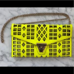 Neon yellow handbag - ZIE BOUTIQUE